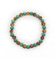 Amber adult bracelet - Gemstone - Turquoise jewelry